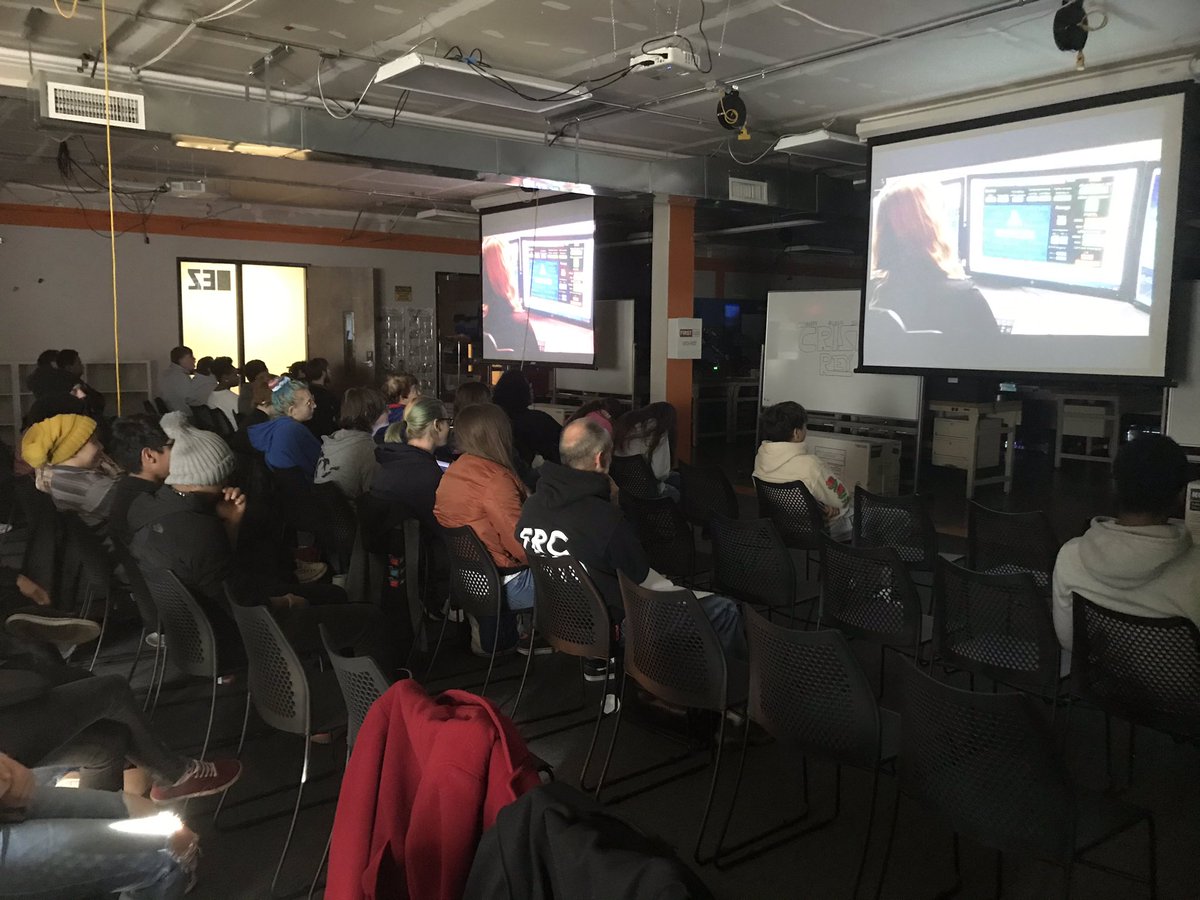 STEMKC's tweet photo. Double kick-offs (&amp; many more around the city) as @FRCTeams get ready for the 2020 season #INFINITERECHARGE Thanks @Garmin for hosting.  And enjoyed welcoming @kcpublicschools &amp; @CristoReyKC teams back to the #kcez at @UMKCSCE @FIRSTKCRobotics https://t.co/HC7BuBeN6Q