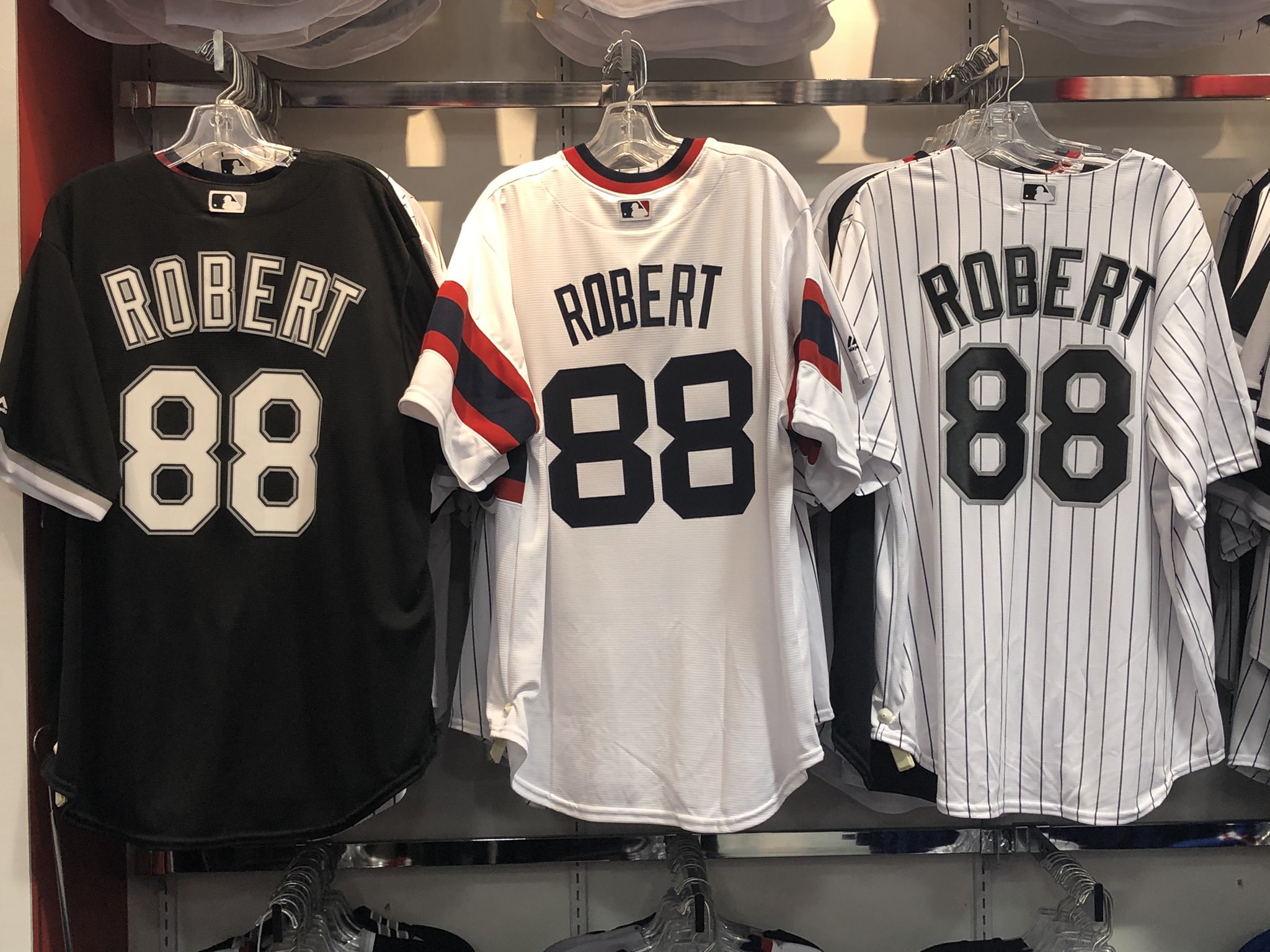 Pro Jersey Sports on X: Look what we got!!! @whitesox rookie center  fielder Luis Robert!!!! The future is here!!!! Come on in and show your Sox  Pride!!!! #whitesox #luisrobert #hahnsight2020 #supportsmallbusiness   /