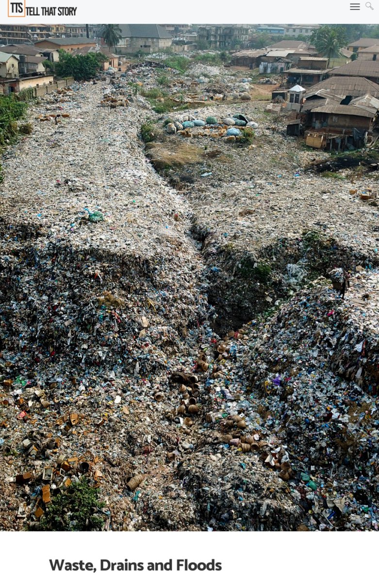 PerErikSchulze's tweet photo. #Plastic #litter is blocking the ancient drainage channels of Benin City, Nigeria, increasing the risk of #climatechange related flooding! Amazing photos from a group of young, social conscious photographers in @TellThatStory1. Shared by permission. Read https://t.co/jZRjkdJ3gl https://t.co/4XcRGV0OX8