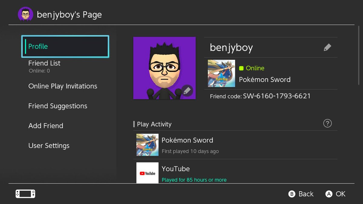 _Pizzachu's tweet image. Add me guys, I'm gathering dust #NintendoSwitch #Pokemon #Cublife