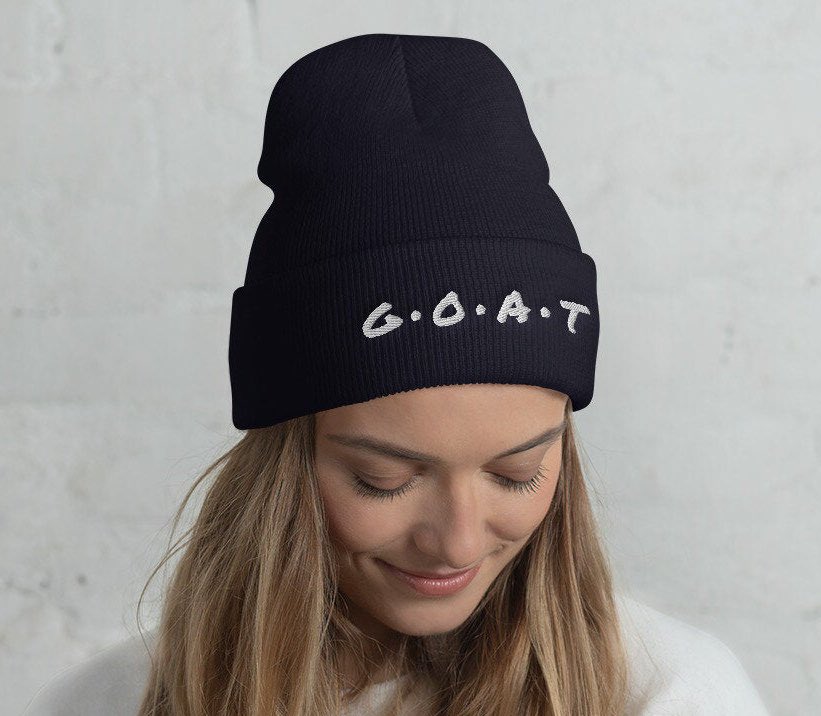 RandomByTimo's tweet image. GOAT Greatest Of All Times Unisex Beanie Winter Hat.

 #etsy #goat #beanie #winterhat  #accessories etsy.me/2SUeJzQ