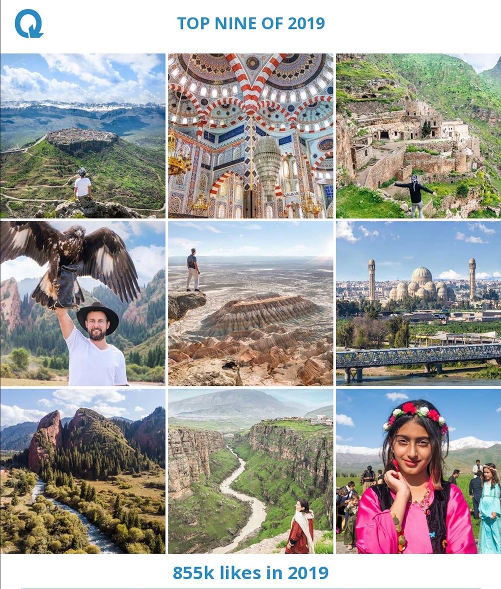 2019 was the least planned and most fulfilling for travel, with some really eye-opening experiences, many of which fill my Top 9 on Instagram. 

6 of these were from #Iraq but it’s a very worrying year ahead now for that entire region of the world sadly...