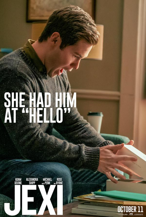 Movie poster for JEXI:

> She Had Him at "Hello"