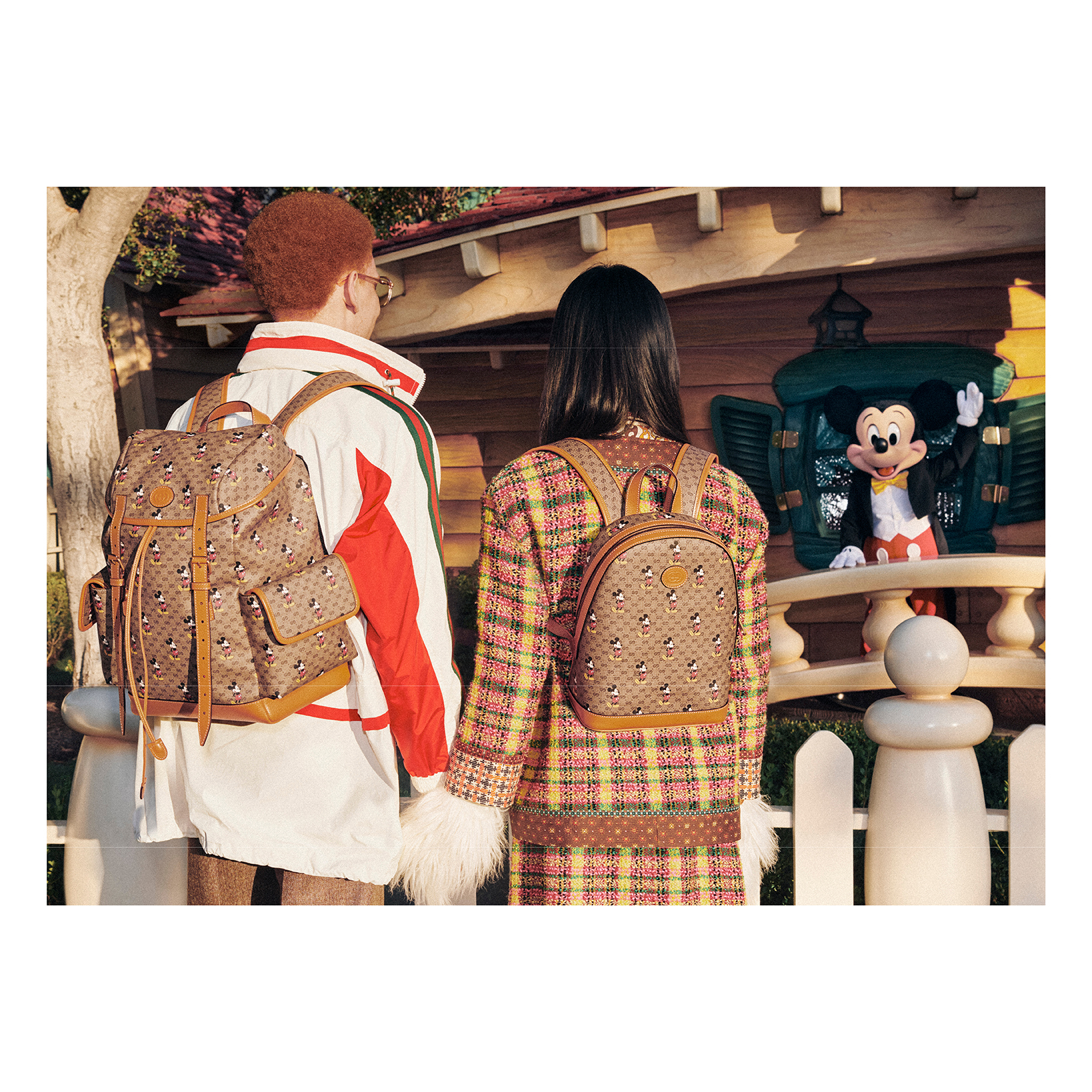 gucci on X: Luggage and accessories from the #DisneyXGucci collection to  celebrate the Year of the Mouse, crafted in GG motif printed with Mickey  Mouse and trimmed in leather. ©Disney  /