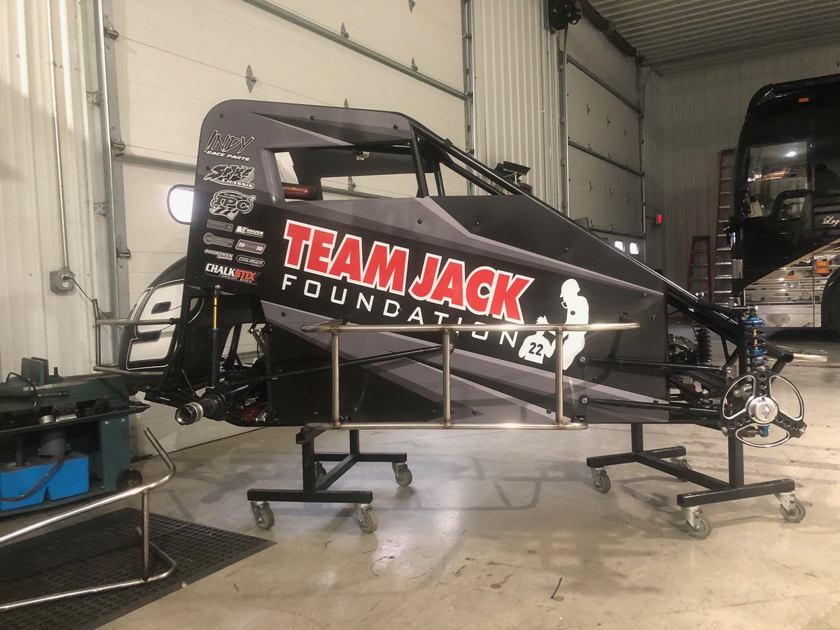 Super excited to be representing @TeamJack at the 2020 @cbnationals donations are needed for pediatric brain cancer research NOW! teamjackfoundation.org Please help by donating, sharing and liking. @DonDroudJrRacin @indyraceparts @SpikeChassis