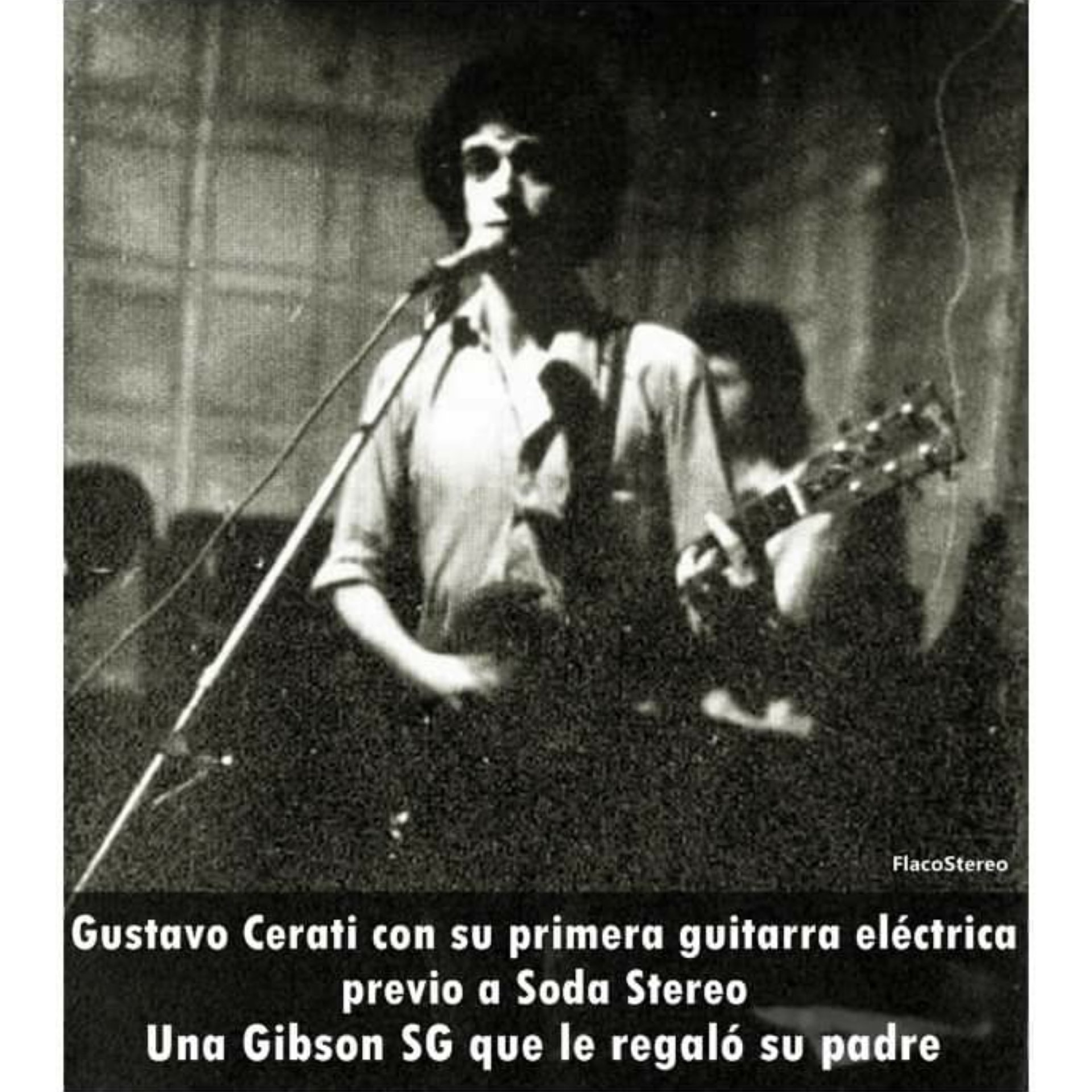 Shipley Sin castigo FlacoStereo on Twitter: "Gustavo Cerati con su primera guitarra eléctrica, previo a Soda Stereo "Mi papá me trajo mi primera guitarra importada, una Gibson (SG). Lo fui a recibir al aeropuerto, era Shipley Sin castigo FlacoStereo on Twitter: "Gustavo Cerati con su primera guitarra eléctrica, previo a Soda Stereo "Mi papá me trajo mi primera guitarra importada, una Gibson (SG). Lo fui a recibir al aeropuerto, era