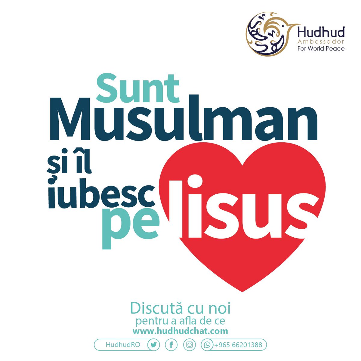 HudhudRO's tweet photo. Sunt musulman și îl iubesc pe Iisus.

Discută cu noi pentru a afla de ce

#HudhudRO #Crăciun https://t.co/jgjJ20UPPZ