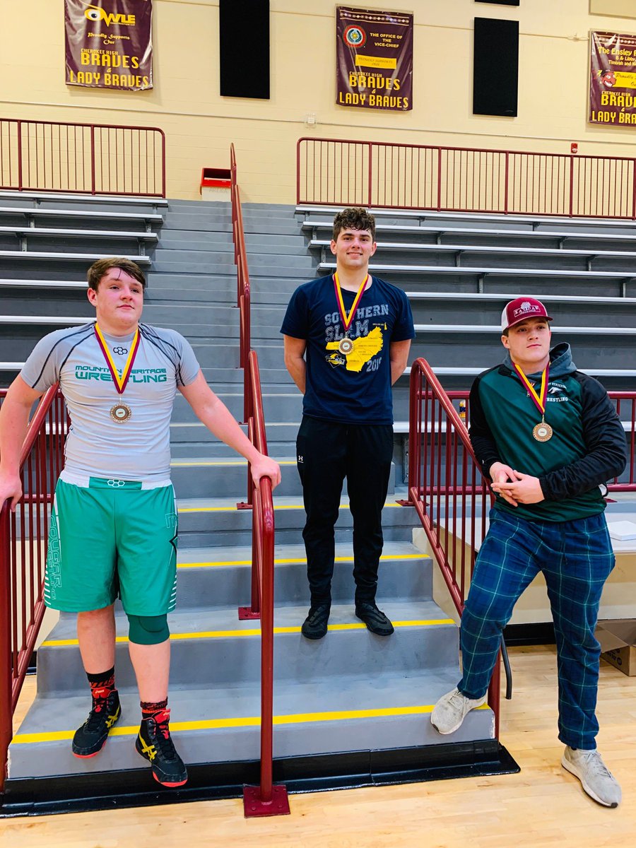 AmandaBrene's tweet photo. Big deal at our house today! @CWolfe865 earned his first varsity gold !! He wrestled #220lb at the Osley B Saunooke Memorial Invitational and got it done 💪🏻 #attaboy #GoTigers https://t.co/hcf6Cq4XDJ