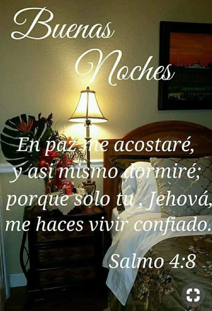 Poetikas1's tweet photo. En paz me acostaré y así mismo dormiré; porque sólo tú, Jehová me haces vivir confiado.
Salmo 4-8

Puedes dormir confiado, Jehová cuida tu sueño...😊
 
 🌹¡BUENAS NOCHES!🌹 

#Poétika1 https://t.co/lZULN0ieR7