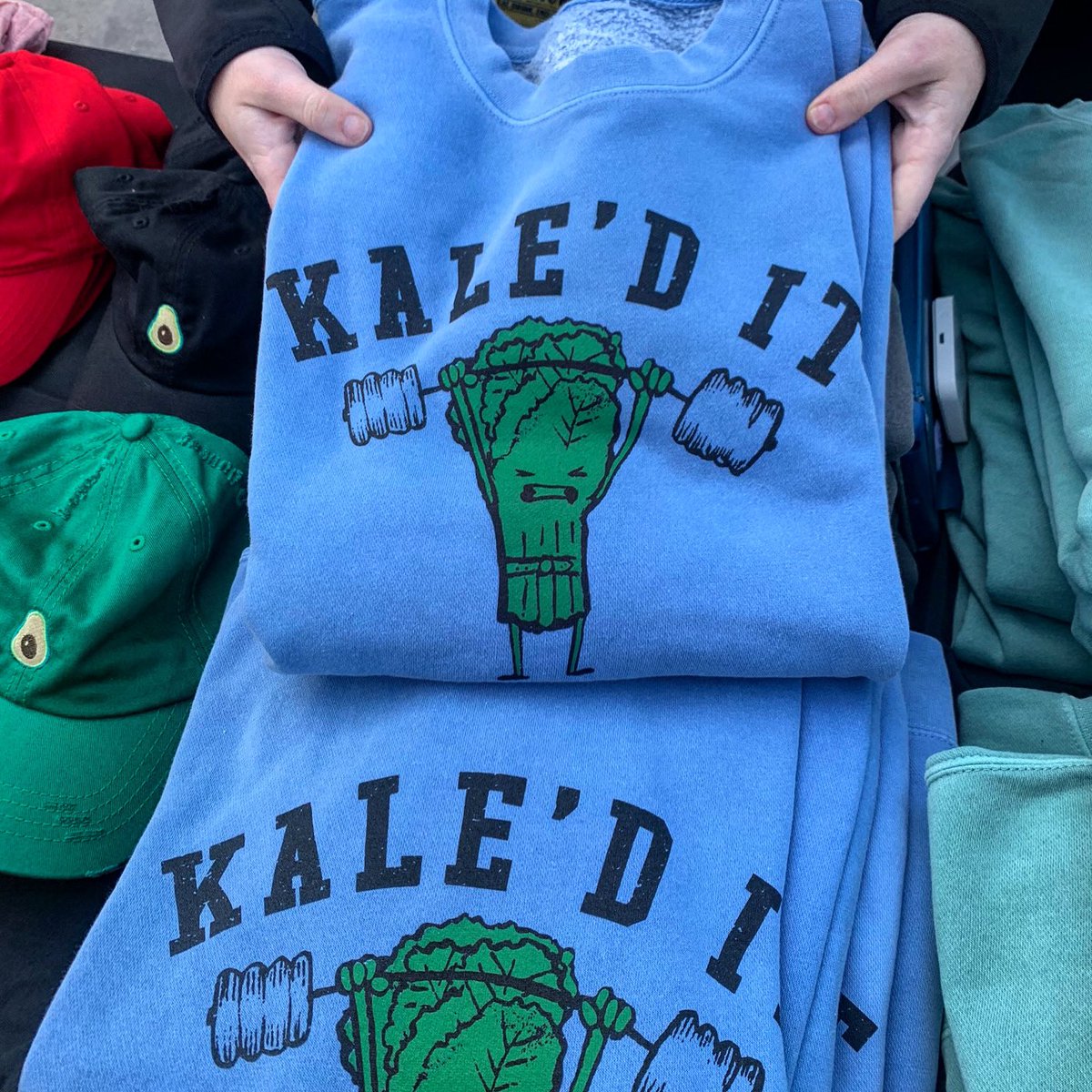 amandafreitag's tweet photo. Sticking to your #fitness goals for the year has to be #easyAF if you have reminders like this! 🤣 #KaledIt! https://t.co/vpoZQkS0IL