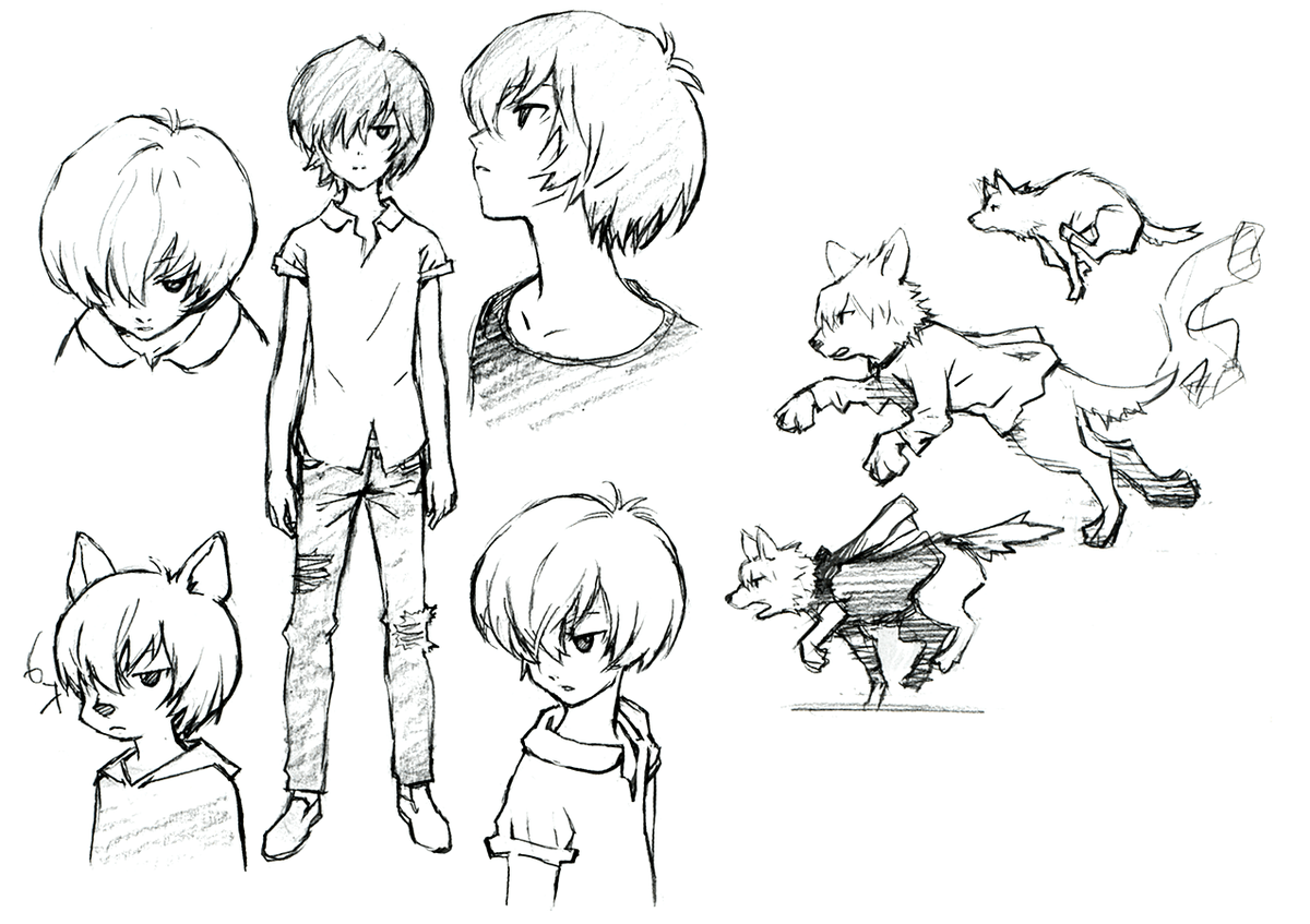 Yoshiyuki Sadamato - Wolf Children 