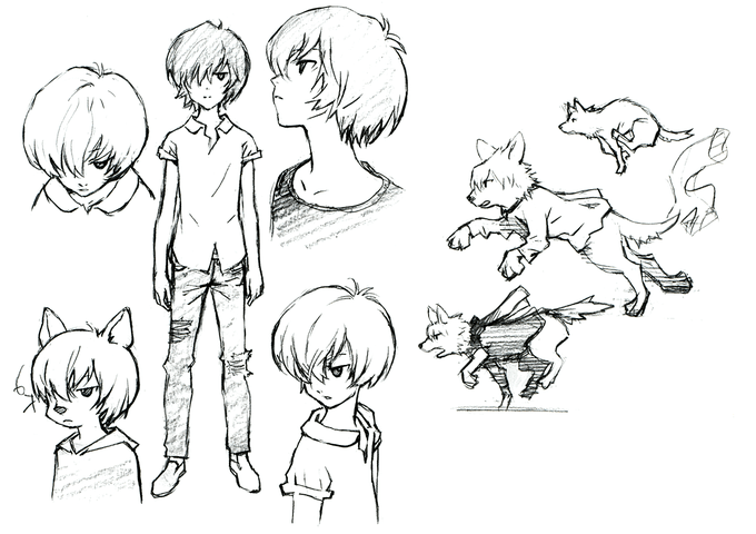Yoshiyuki Sadamato - Wolf Children 