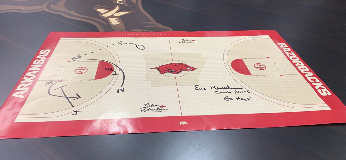 Arkansas Razorbacks Men’s Basketball 🐗 (@razorbackmbb) on Twitter photo <a href="/EricPMusselman/">Eric Musselman</a> Miss out on a poster tonight? Lucky for you we’ve still got this one with a few scribbles from Coach.
Follow us and retweet this tweet for your chance to win it! <a href="/EricPMusselman/">Eric Musselman</a> Miss out on a poster tonight? Lucky for you we’ve still got this one with a few scribbles from Coach.
Follow us and retweet this tweet for your chance to win it!