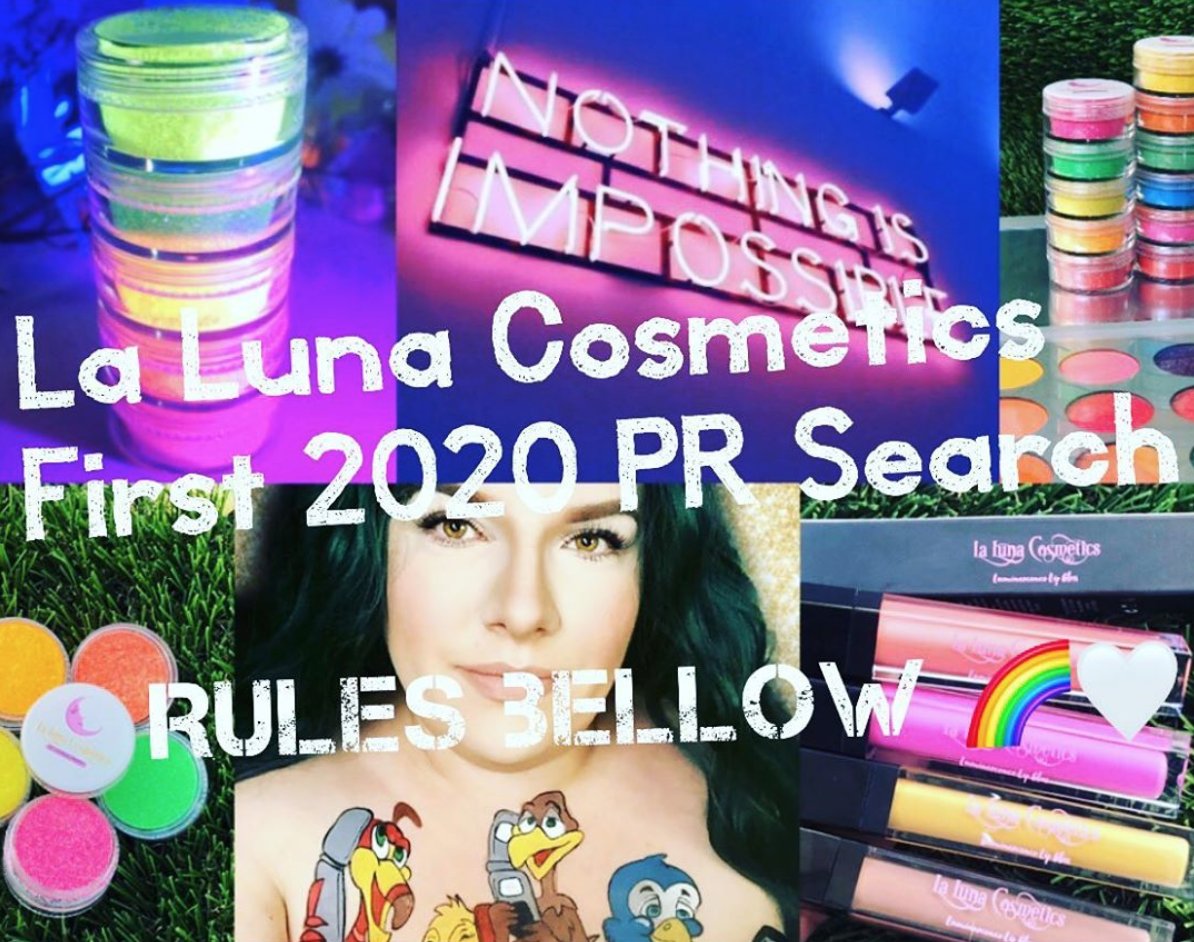 Pr Search Starts January 10,2020
Ends January 24,2020 🌈🤍#USAonly
For all the rules and requirements for entry, please go to our Instagram page. 
👉🏼instagram.com/p/B6zY4tspScB/👈🏼
#makeup #beauty #prsearch #indiebrand #indiemakeup #love #art #crueltyfree #neon #brightmakeup #mua