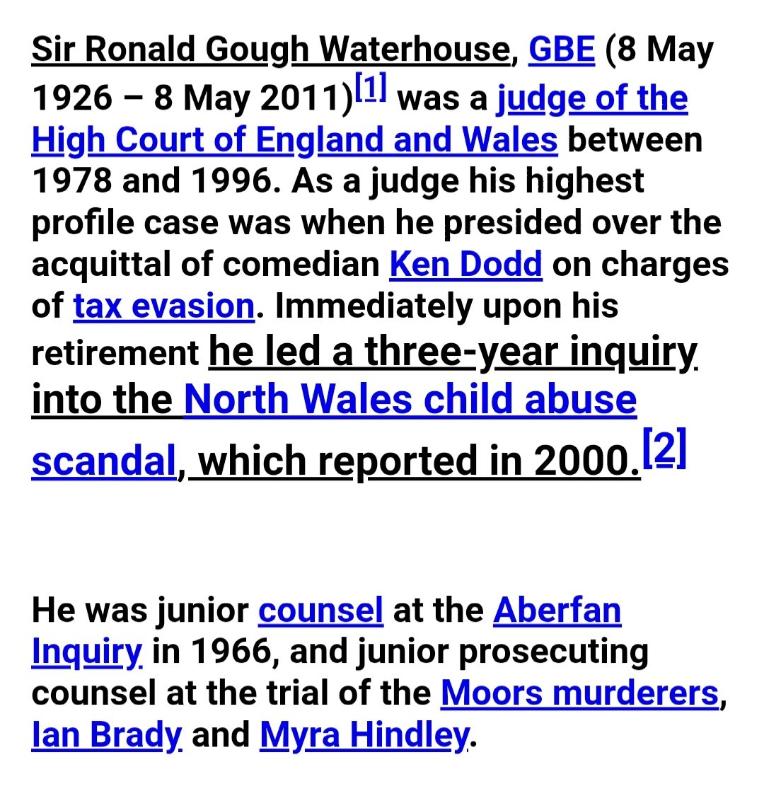 Safe and cosy:Ffion Llywelyn Hague's father was director of the Eisteddfod. Ronald Waterhouse was president of the Eisteddfod at Llangollen from 1994 to 1997. It was hubby William who appointed Waterhouse to chair the inquiry into child abuse in care homes in Clwyd and Gwynedd.