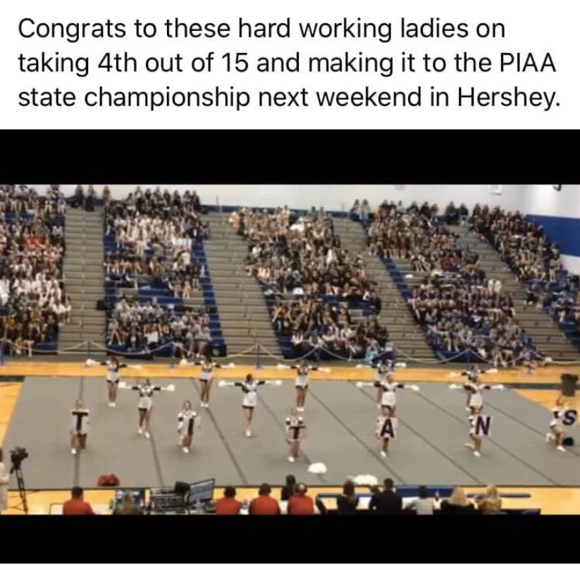 Shaler Area Cheer tweet media