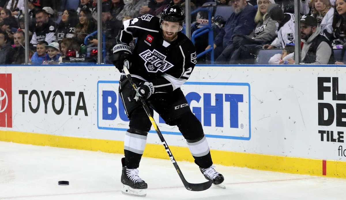 ontarioreign's tweet photo. ROSTER MOVE - The @LAKings have recalled defenseman Derek Forbort from his conditioning loan with the #Reign. 

📝 - https://t.co/UuPAJ306qG https://t.co/V6NOw9g65V