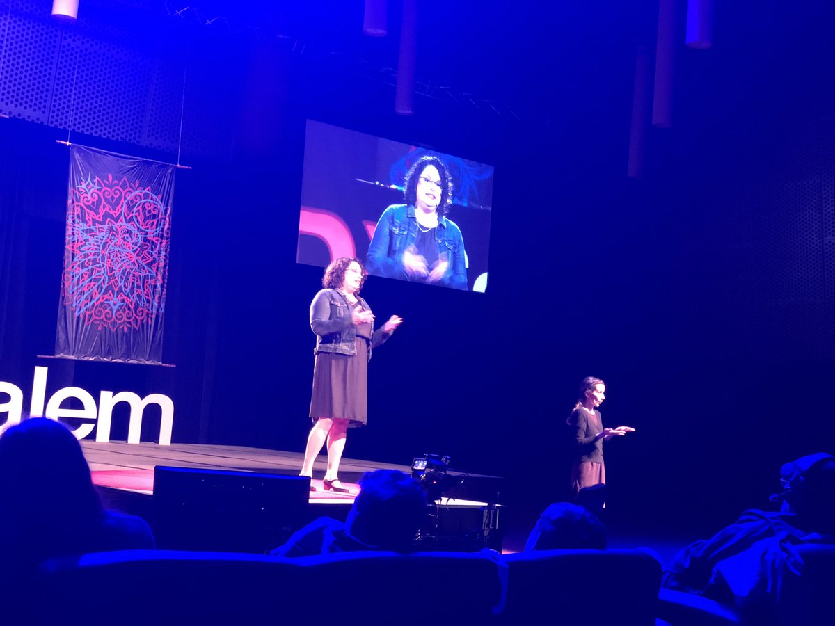 TEDxSalem_com's tweet photo. “There’s a whole list of things that people can do better because they have a stable place to sleep,” says Marisa Zapata. #tedxsalem #housingfirst #homelessness https://t.co/QhZvWI63Xv