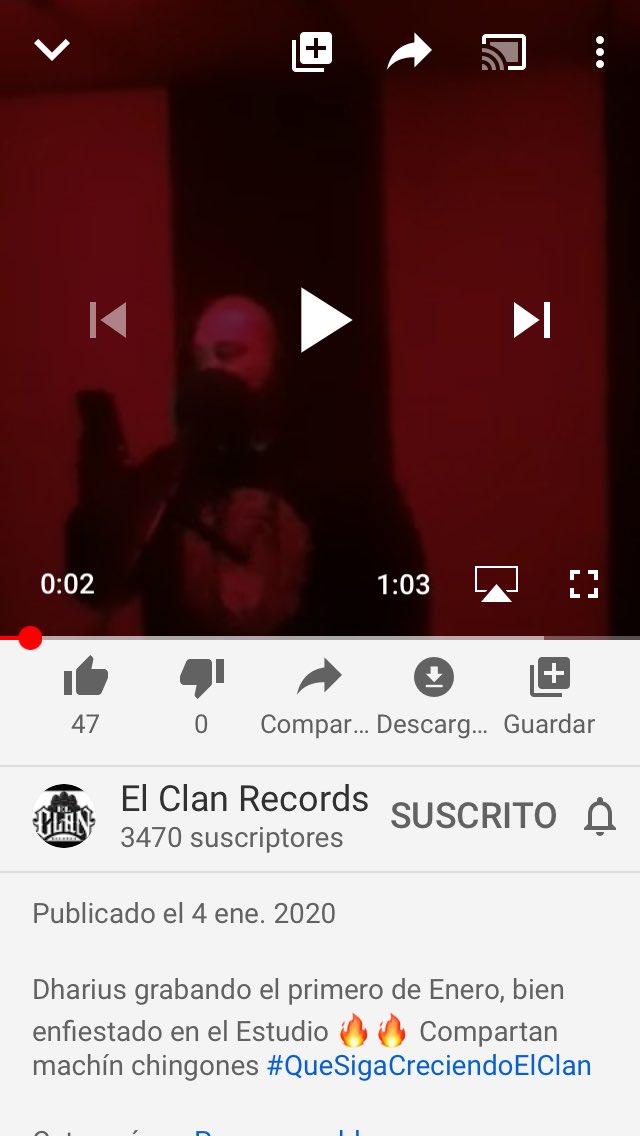 El_Clan_Records's tweet photo. @dharius_bodharius Grabando el primero de enero,bien enfiestado en el estudio🔥🔥 Compartan machín y suscribanse al canal de Youtube #ElClanRecords https://t.co/uVaMvsRrYx