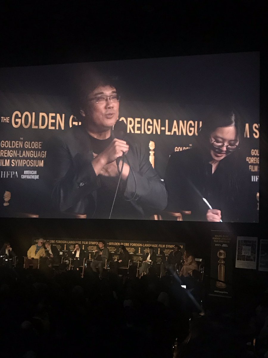 Carlos_Film's tweet photo. “The real importance of theaters is that it’s the only place where the audience can’t press the stop button”. - Bong Joon Ho #Parasite https://t.co/GA5IQGqqbh