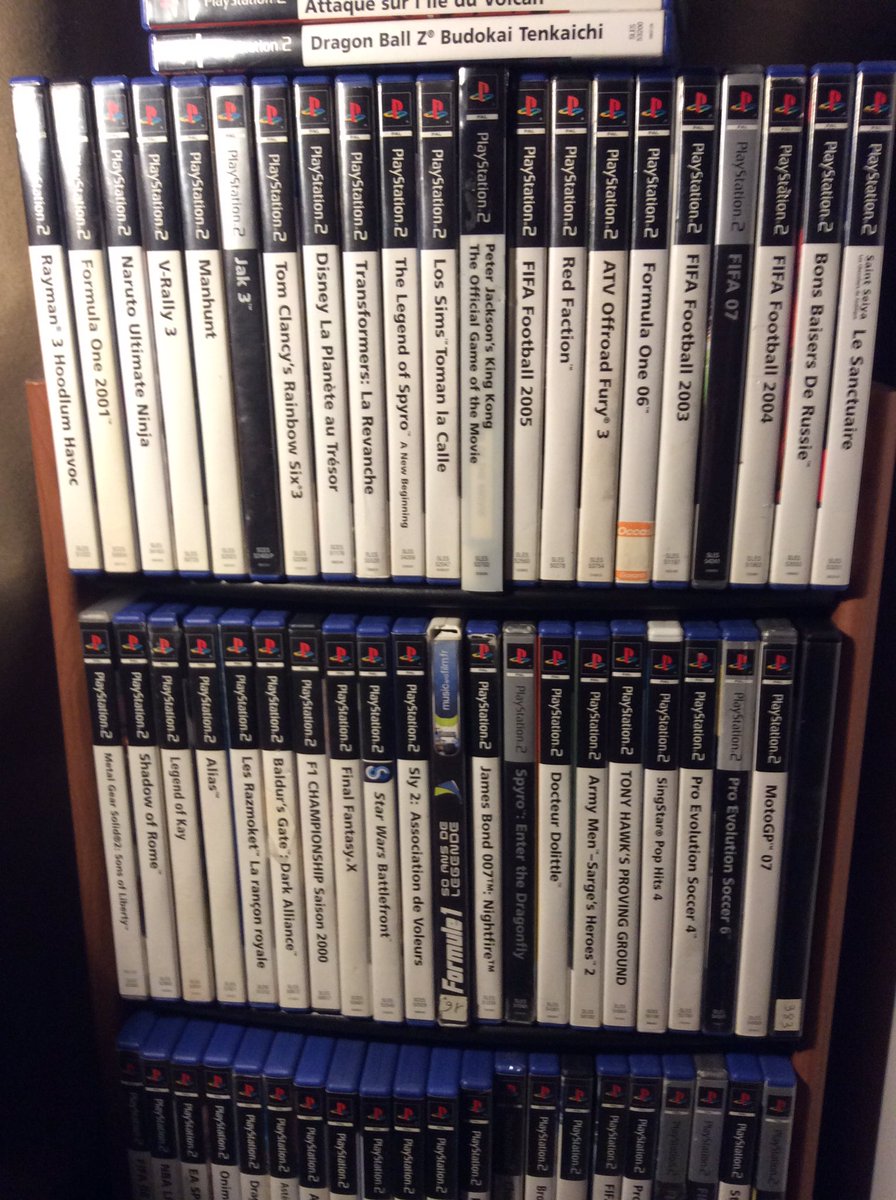 PlaystationSet's tweet image. Voila pour la ps2 la suite ci dessous #collection #ps2