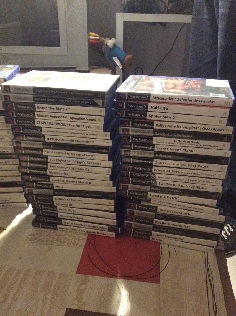 PlaystationSet's tweet image. Voila pour la ps2 la suite ci dessous #collection #ps2