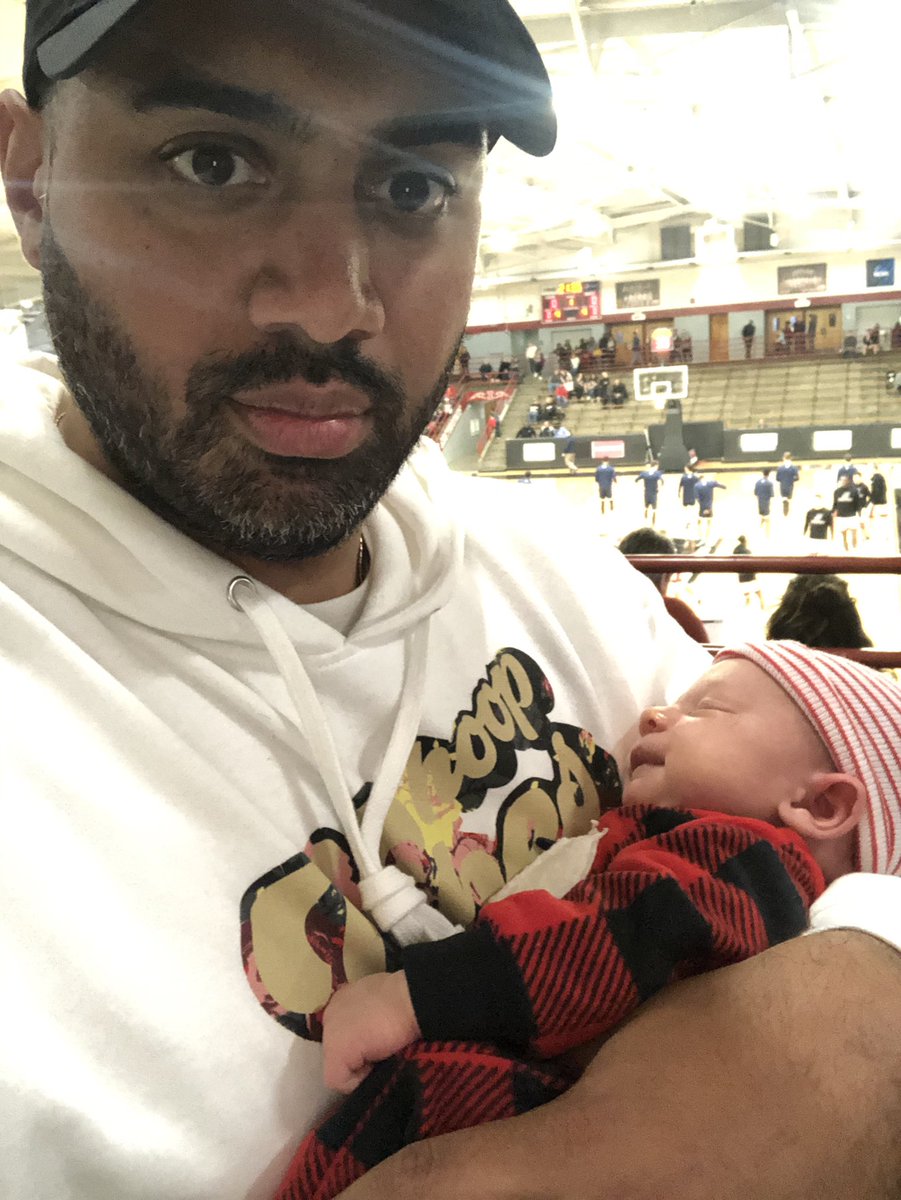 coachKBrandy's tweet photo. Got to meet my guy, take him for a walk, and dance to pregame music! #Ayech @CoachWoody23 @Kristin_Wodrich https://t.co/r4V822Tk7h