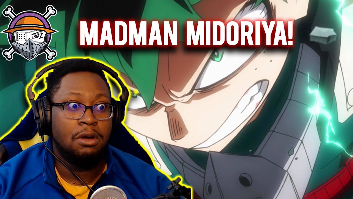 AniMaW3Studio's tweet photo. 🦸♂️#MyHeroAcademia🦸♂️
We had our #KingOfGames @RayApollo Reacting to #MyHeroAcademiaSeason4 HE SCREAMS MADMAN #DEKU IS IN THE HOUSE AND READY TO ONE SHOT OVERHAUL FOR ERI! SAVE ERI & SHINE BRIGHT KIDS!!!
#RayApollo #AnimeLatelyMHA #AnimeLately
📺https://t.co/5rHg4itBgu https://t.co/z3T95AReYl