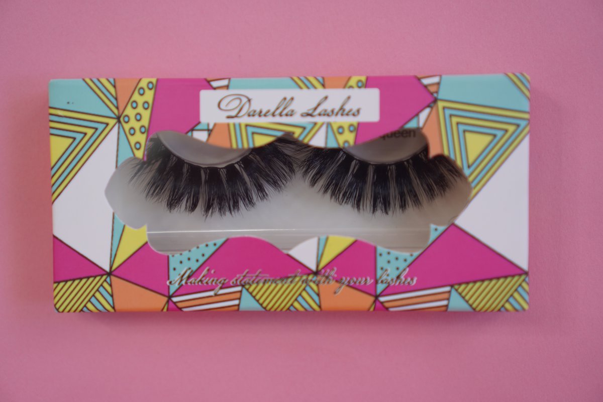 darellabeauty's tweet photo. Complete your natural glam look with our lashes (Slay Queen ) Don’t forget to use code Divas10 for 10% off your order #darellacosmetics  #darellalashes https://t.co/sZhGRFxSee