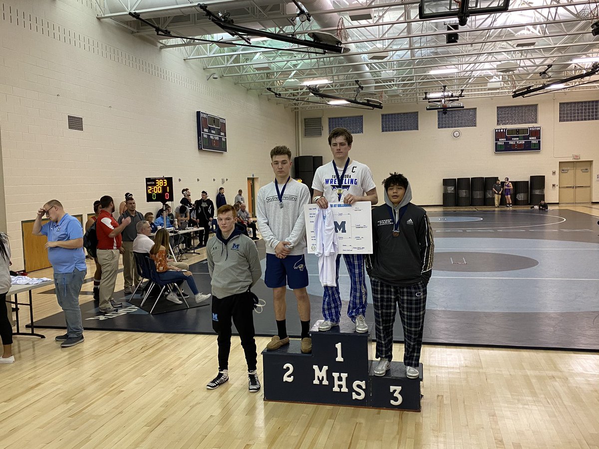 Millbrook_Wrstl's tweet photo. A 4th place finish at 152 pounds, Micah Osborne! https://t.co/8dRnvDj5r9