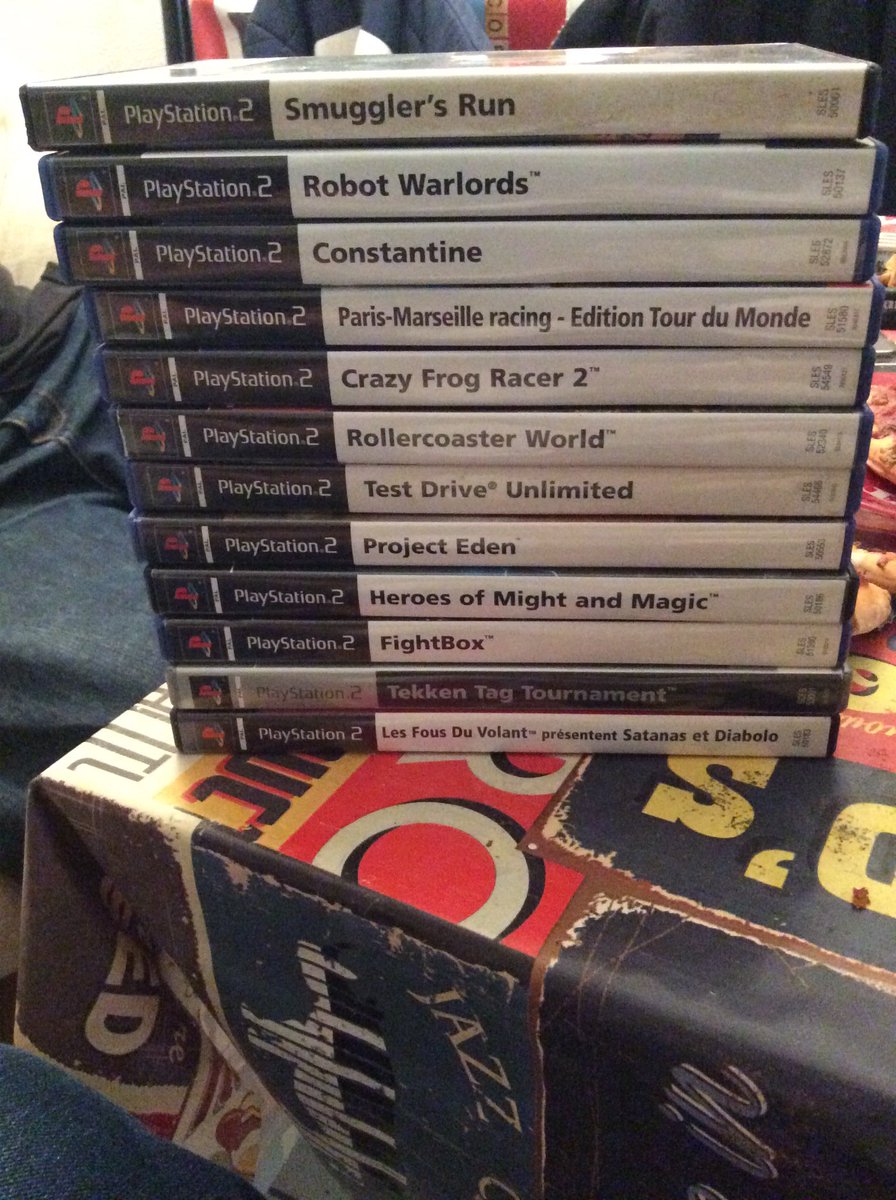 PlaystationSet's tweet image. Petit achat de ses derniers jours pour mon full set #collection #ps2