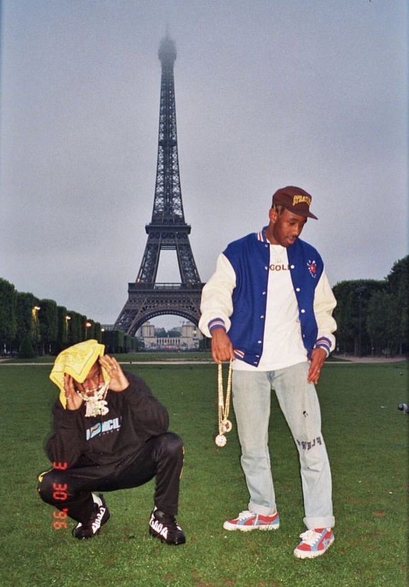 Odd Future Fans on X: tyler the creator and rocky in paris https