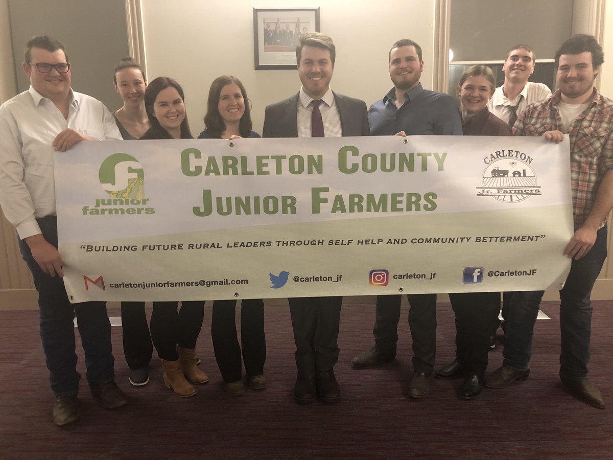carleton_jf's tweet photo. On January 2nd, Carleton held their 2019 AGM and elected a new exec team for 2020. The club also chose the Ottawa Food Bank as the club charity. Carleton is looking forward to a great year ahead. @JuniorFarmers #proudJFer https://t.co/OcdybrQzwF