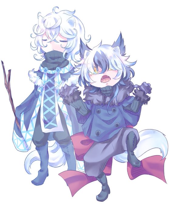 ホッキョクギツネのtwitterイラスト検索結果 古い順