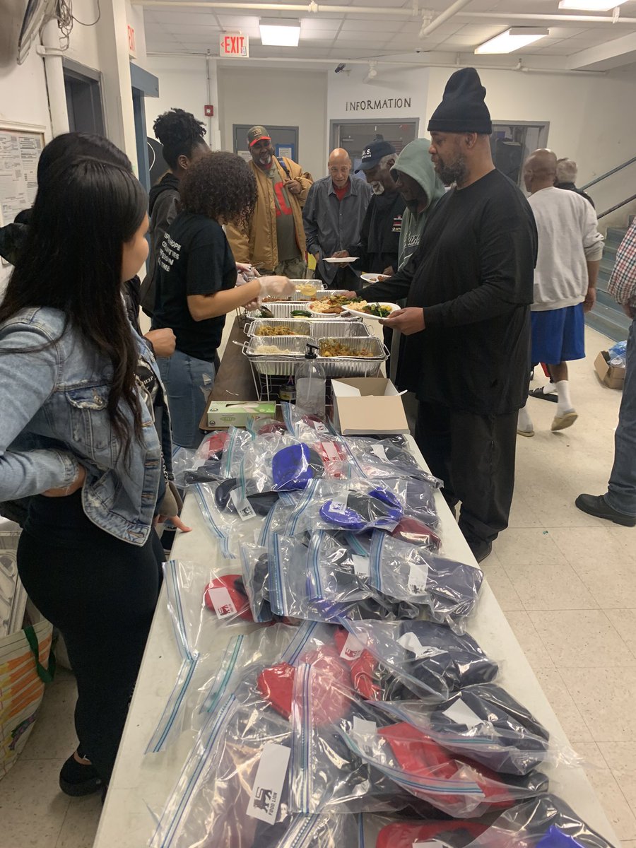 TheHope2Help's tweet photo. Another successful Haircuts for the Homeless. We also donated 80 winter coats, socks/hats, and served hot meals! #BETHEHOPE https://t.co/nwH8lDho9h