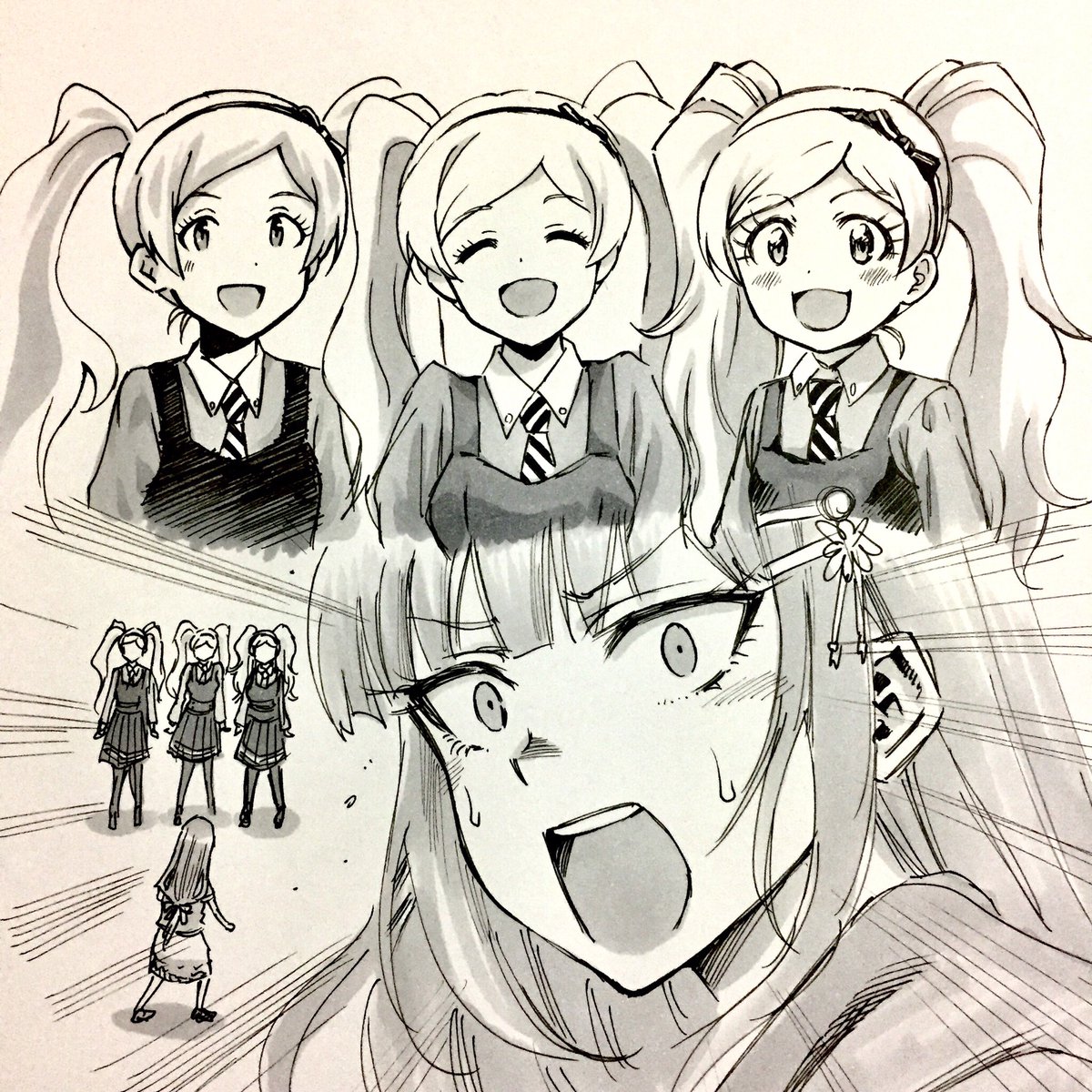 なんか絵柄的なパロディ 