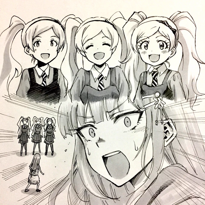なんか絵柄的なパロディ 