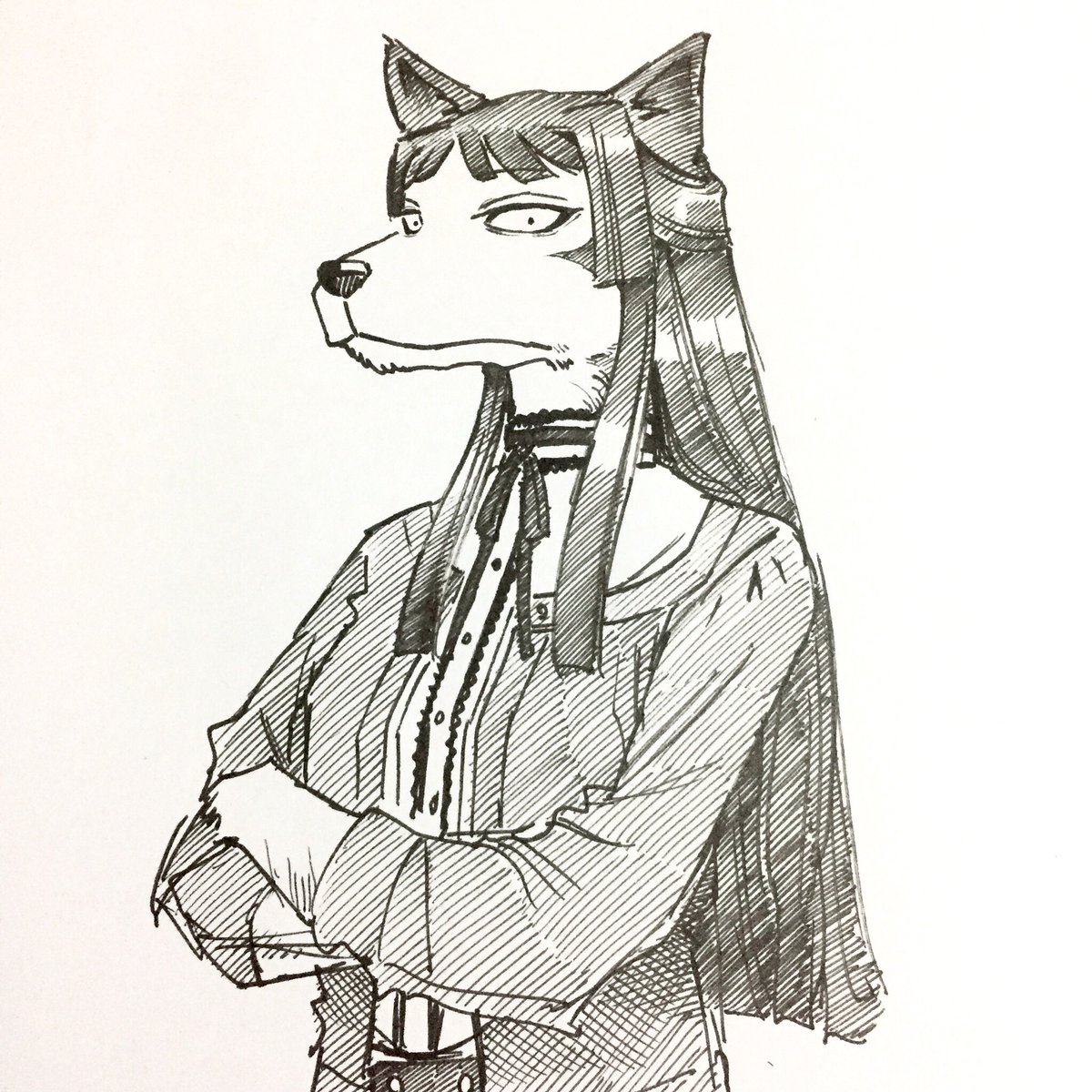なんか絵柄的なパロディ 