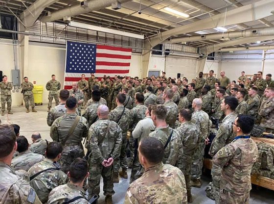 Thoughts and prayers for the men and women of the 82nd Airborne Rapid Response Force from Fort Bragg NC.  Also praying for the families.