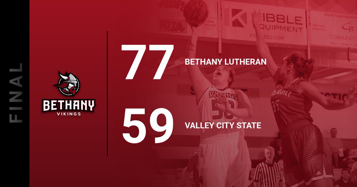 BLCvikings's tweet photo. .@BethanyWbb 77, Valley City State 59. @geistfeld: 29 points &amp; 10 rebounds.  @abbyyolson: 26 points. https://t.co/ASEEoewmdF