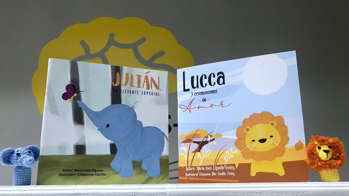 🧶Les traigo una sorpresa enorme: 

FINGER PUPPETS de los personajes de mis libros: Julián 🐘 y Lucca 🦁! 

Adquiérelos en combo con el libro por Q125.00 o por separado Q35.00 c/u!  

Recuerden que el 100% de las ventas de mis libros son a beneficio de los niños de <a href="/MindsUpgt/">Minds-Up®</a>!