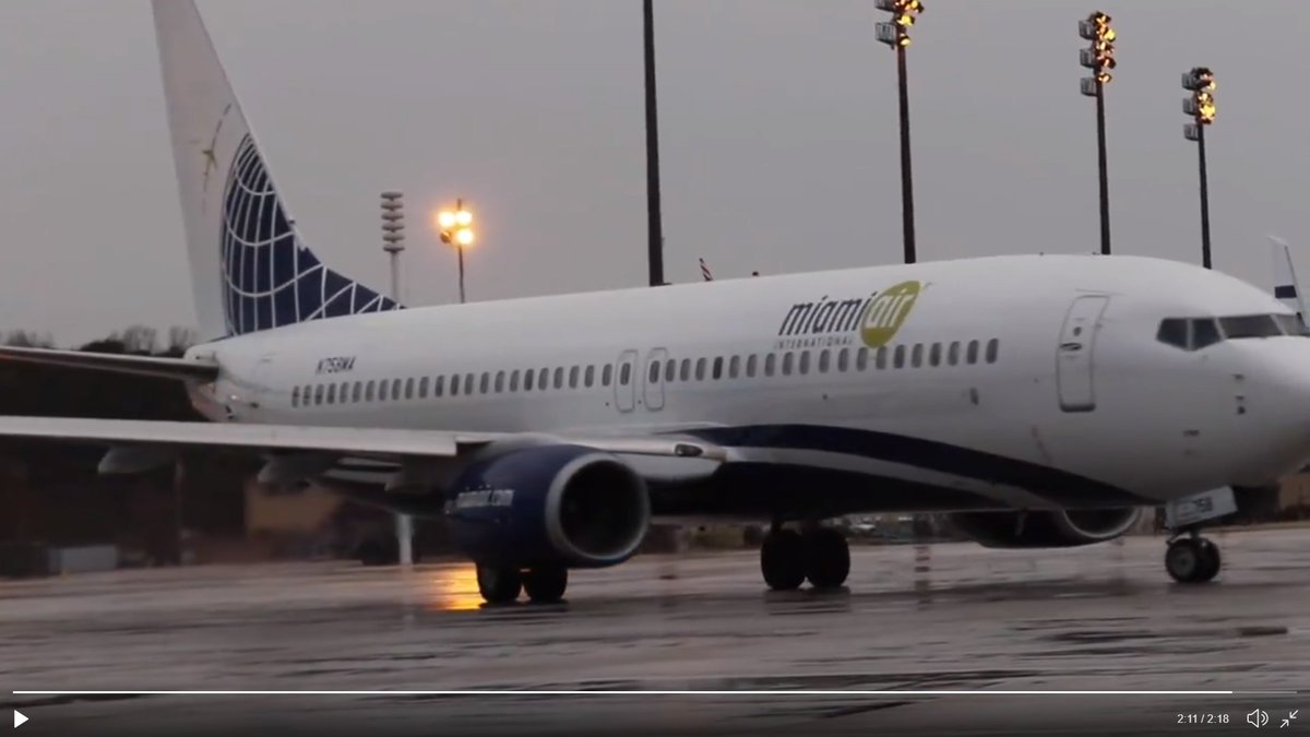 Gerjon_'s tweet photo. Video at Pope AAF shows:
1) #CMB597 N758MA, currently over France, from Pope AAF;
2) An Atlas Air Boeing 747, most likely N263SG, currently over the Atlantic as #GTI8960, to change into a CMB flight number after refueling at Frankfurt #Hahn.
Both containing troops for #Iraq. https://t.co/SIYf68evgW