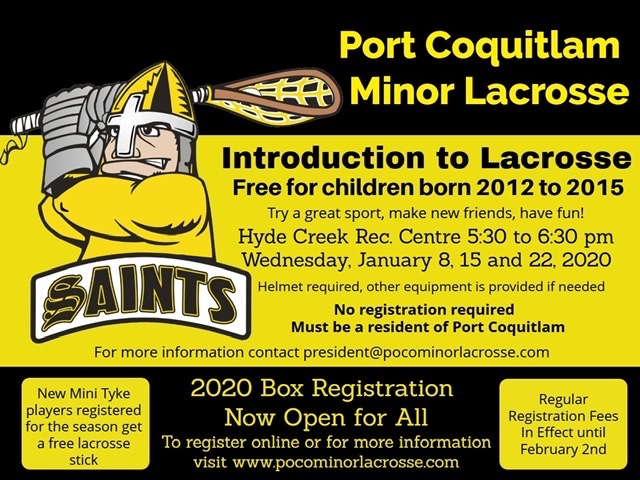 Pocosaintslax's tweet image. Our annual fun lacrosse sessions start this Wednesday January 8th at Hyde Creek spread the word @TriCityNews @CityofPoCo @pocosportsalli1 #growthegame #fastestgameontwofeet