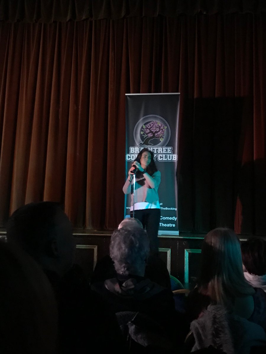 VanessaSantomau's tweet photo. A great night of stand up comedy @BraintreeComedy . Laughed a LOT (and it was phenomenal value for money!)

My personal favourites were @esther_manito and #RussellHicks https://t.co/bUbSdWOyap
