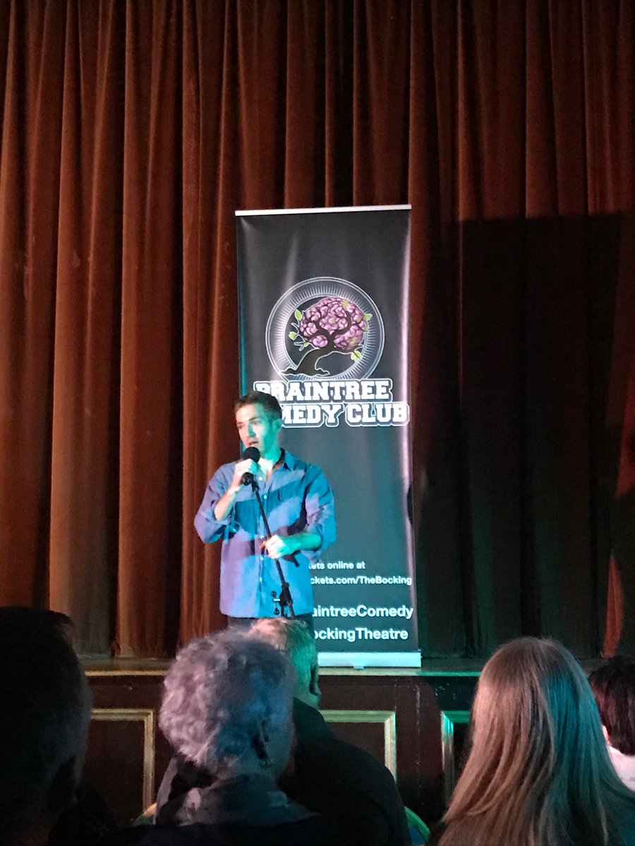 VanessaSantomau's tweet photo. A great night of stand up comedy @BraintreeComedy . Laughed a LOT (and it was phenomenal value for money!)

My personal favourites were @esther_manito and #RussellHicks https://t.co/bUbSdWOyap