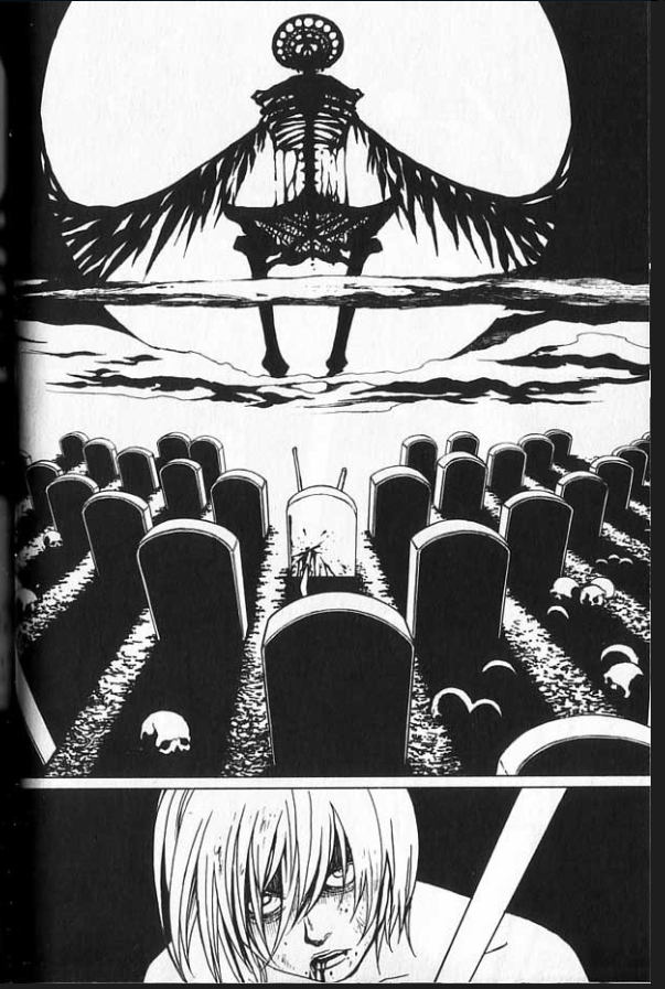 Oh, I found something. The image of Artemis's appearance might have been another of Vergil's nightmares that had visited him during his first attempt to awaken temen-ni-gru. ? 