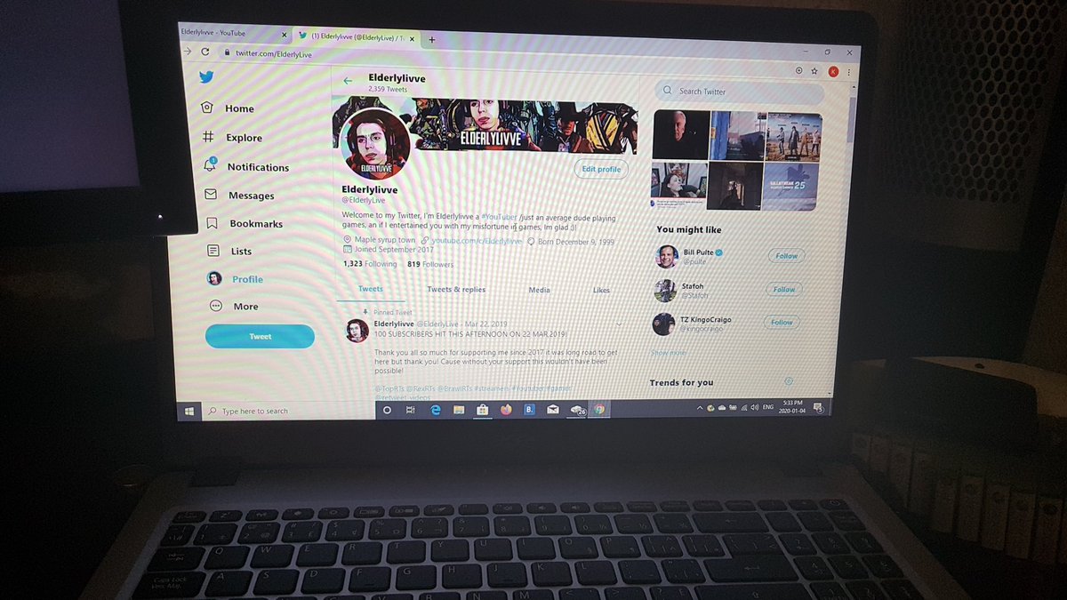 ElderlyLive's tweet photo. Its here boys just a bit more setting up an we can start some amazing 2020 content can't wait till then 😂
#streamers #Youtuber #Youtubegaming #gamer @ImLiveRT #TeamBNN @retweet_videos #subscribersnow #Subscribe #subscribers #smallyoutubearmy @TopRTs @RexRTs @BrawlRTs https://t.co/TXK62QLur5