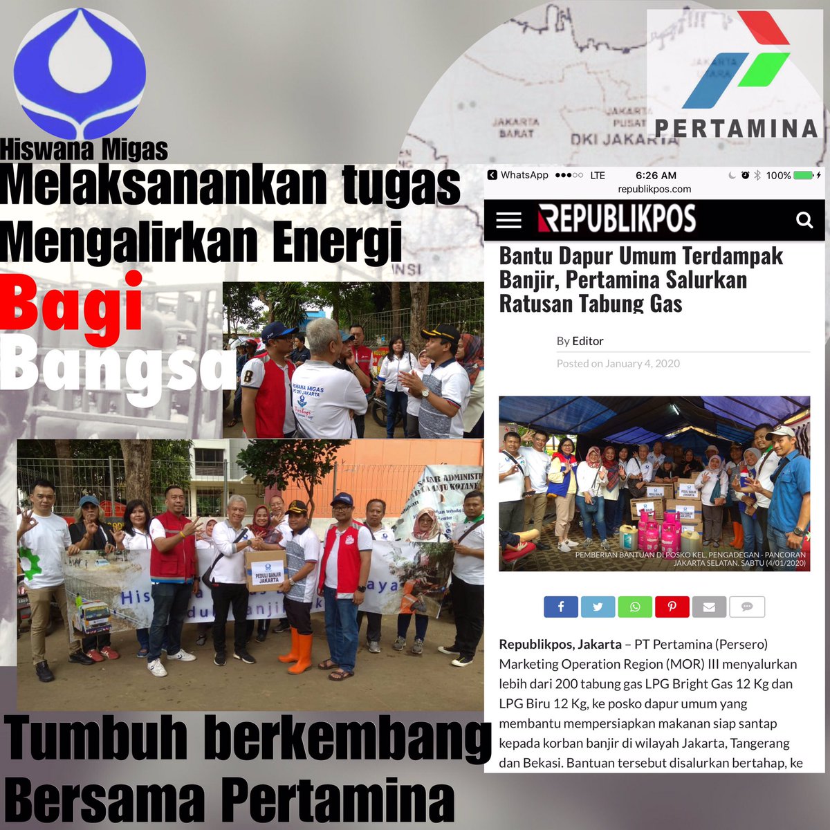 AMutiarasmi's tweet photo. Hiswana Migas Tumbuh Berkembang Bersama Pertamina, melaksanakan tugas mengalirkan energi bagi bangsa❤️ @pertamina @DKIJakarta @basuki_btp @ReedaElifas @wirepramarta @brightgas_LPG @Comrel_MOR3 @masudkhamid @roby_djasmy https://t.co/Ndo6TC1SGd