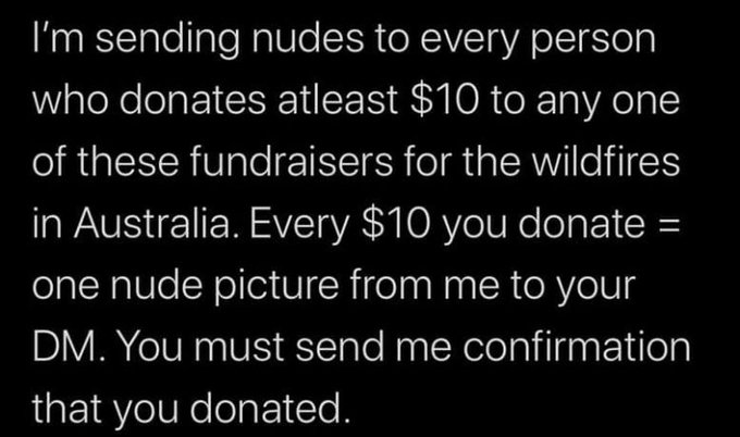 #AustraliaOnFire #AustralianFires #rt to save a life https://t.co/AFJJVj2zuD<a href="/tag/australiaonfire"class="tags">#AustraliaOnFire</a><a href="/tag/australianfires"class="tags">#AustralianFires</a><a href="/tag/rt"class="tags">#rt</a>