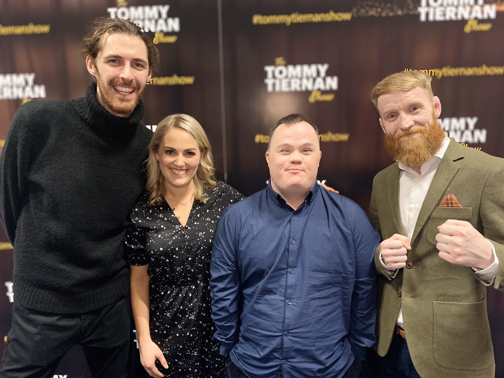 TalkShopTheatre's tweet photo. So this happened. @Tommedian @AisTalkShop @TalkShopTheatre 
We are so delighted and overwhelmed by the response. Roll on #MakingAMarkTour2020 https://t.co/ikI3tlfr2c